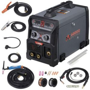 MTS-205 205 Amp MIG-TIG-Torch-Stick Arc Combo Welder