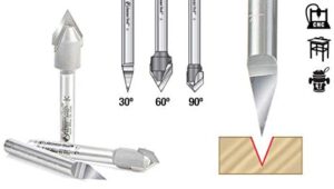 Amana Tool - AMS-129 3-Pc carbide tipped