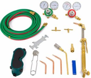 XtremepowerUS Premium Oxy Acetylene Welding Cutting Torch Kit