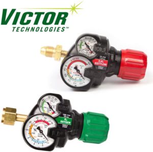 Brand New Genuine Set of Victor Edge Oxygen & Acetylene Regulators- ESS3 2.0 