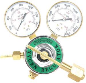 Oxygen Cutting Torch Regulator with Large Tank Gauge CGA540