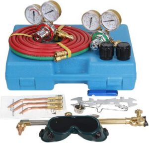 Zen Style Oxygen and Acetylene Gas Regulators & Welder Tool Kit