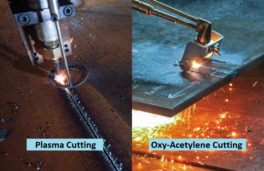 Plasma Cutter vs Oxy-acetylene Torch